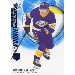 ARTHUR KALIYEV insert RC 20-21 UD SP Rookie Authentics Blue
