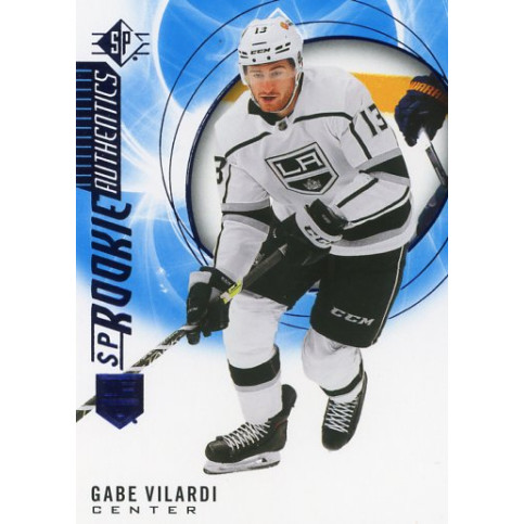 GABE VILARDI insert RC 20-21 UD SP Rookie Authentics Blue