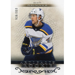 SCOTT PERUNOVICH insert RC 21-22 UD Artifacts Rookie Extended /999