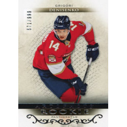 GRIGORI DENISENKO insert RC 21-22 UD Artifacts Rookie /999