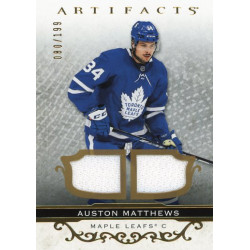 AUSTON MATTHEWS jersey 21-22 UD Artifacts Material Gold /199