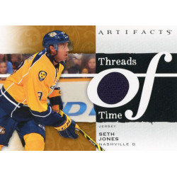 SETH JONES jersey 21-22 UD Artifacts Threads of Time