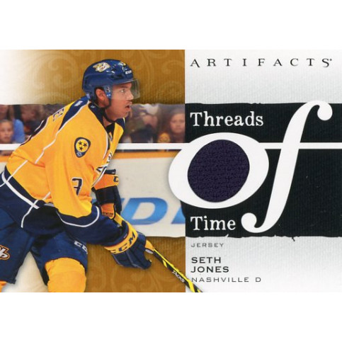SETH JONES jersey 21-22 UD Artifacts Threads of Time