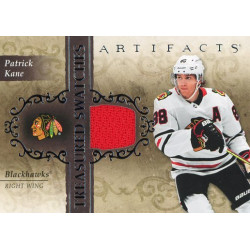 PATRICK KANE jersey 21-22 UD Artifacts Treasured Swatches