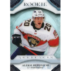 ALEKSI HEPONIEMI insert RC 21-22 UD Artifacts Rookie Clear Cut Update