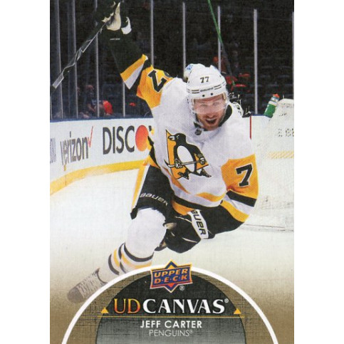 JEFF CARTER insert 21-22 UD Extended Canvas