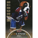 BERNIE THE ST. BERNARD insert 21-22 UD Extended Canvas Mascots 