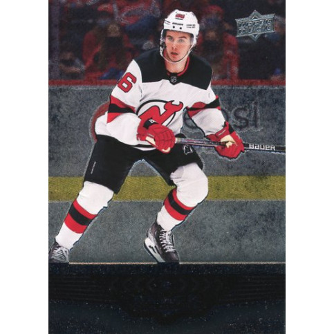 JACK HUGHES insert 21-22 UD Extended 05-06 Black Diamond 1 Star