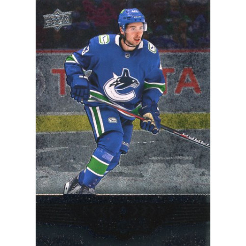 QUINN HUGHES insert 21-22 UD Extended 05-06 Black Diamond 1 Star