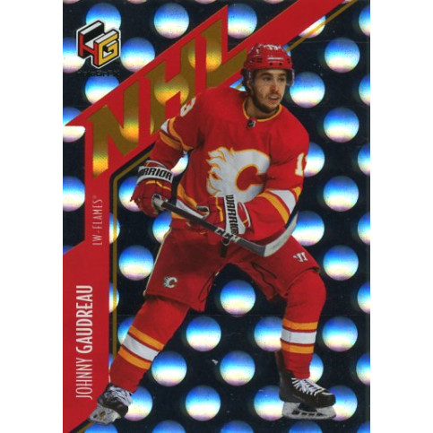 JOHNNY GAUDREAU insert 21-22 UD Extended HoloGrFx NHL
