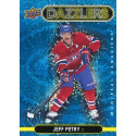 JEFF PETRY insert 21-22 UD Extended Dazzlers Blue