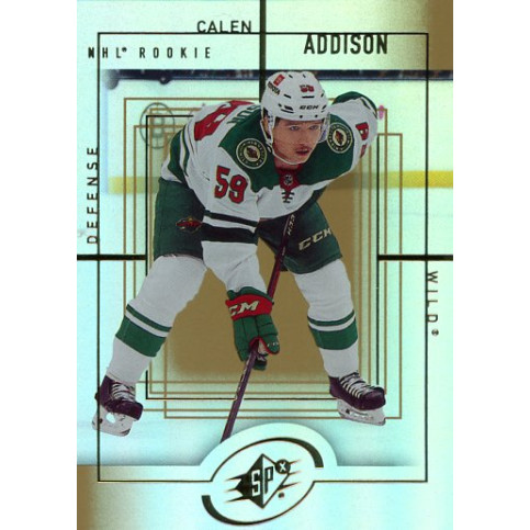 CALEN ADDISON insert RC 21-22 UD Extended 99-00 SPx Retro Rookie