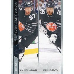CONNOR MCDAVID/LEON DRAISAITL CL 20-21 řadová 20-21 UD Extended