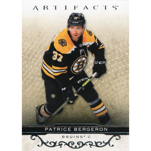 PATRICE BERGERON  řadová 20-21 UD Artifacts