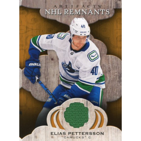 ELIAS PETTERSSON jersey 21-22 UD Artifacts NHL Remnants