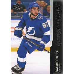 GABRIEL FORTIER insert RC 21-22 UD Extended Young Guns