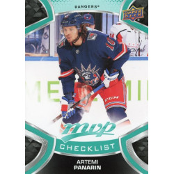 ARTEMI PANARIN řadová 21-22 UD MVP CHECKLIST