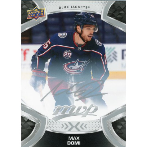 MAX DOMI paralel 21-22 UD MVP Silver Script