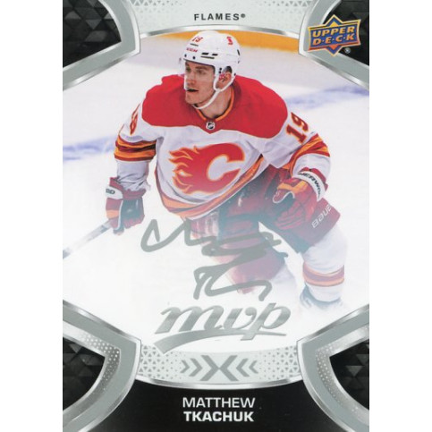 MATTHEW TKACHUK paralel 21-22 UD MVP Silver Script