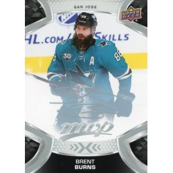 BRENT BURNS  paralel 21-22 UD MVP Silver Script