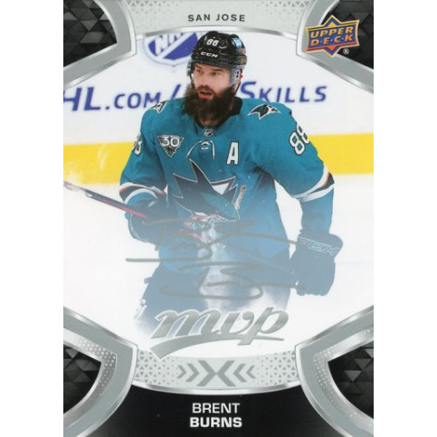 2021-22 Upper Deck MVP Brent Burns San Jose Sharks #88