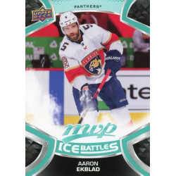 AARON EKBLAD  paralel 21-22 UD MVP Ice Battles