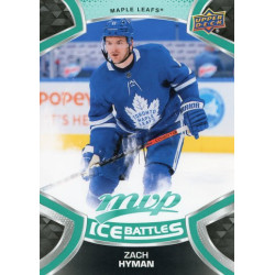 ZACH HYMAN  paralel 21-22 UD MVP Ice Battles