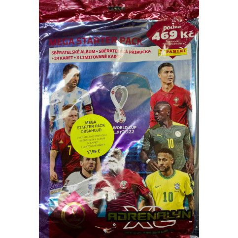 2022 Panini Adrenalynl XL World Cup Qatar Starter Pack