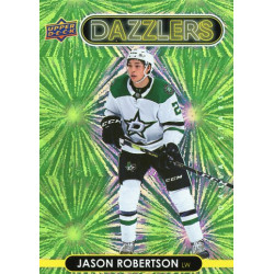 JASON ROBERTSON paralel 21-22 UD Series 1 Dazzlers Green