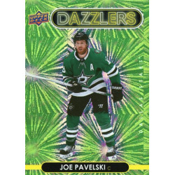 JOE PAVELSKI paralel 21-22 UD Series 1 Dazzlers Green