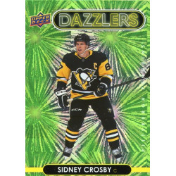 SIDNEY CROSBY paralel 21-22 UD Series 1 Dazzlers Green