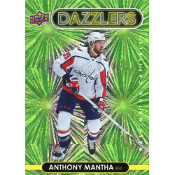 ANTHONY MANTHA paralel 21-22 UD Series 1 Dazzlers Green