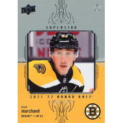 BRAD MARCHAND insert 21-22 UD Series 1 Honor Roll