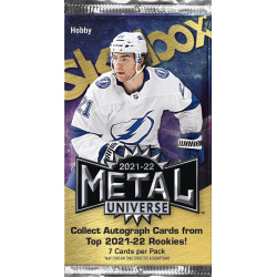 2021-22 UD Skybox Metal Universe Hockey Hobby Balíček