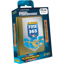 2023 Panini Adenalyn XL FIFA 365 plechová krabička (pocket)